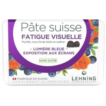 Pâte Suisse Fatigue Visuelle x40 gommes Lehning
