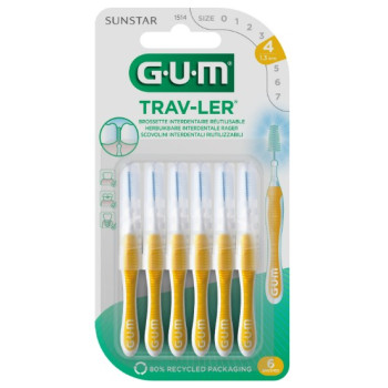 Brossettes interdentaires Trav-Ler 1,3 mm x6 Gum