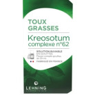 Kreosotum n°62 Toux Grasses...