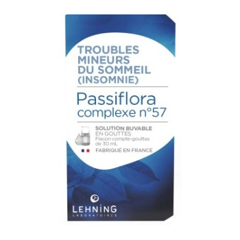 Passiflora Complexe n°57 Gouttes 30ml Lehning