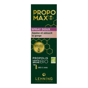 Propomax Spray Gorge Doux Bio 30ml Lehning