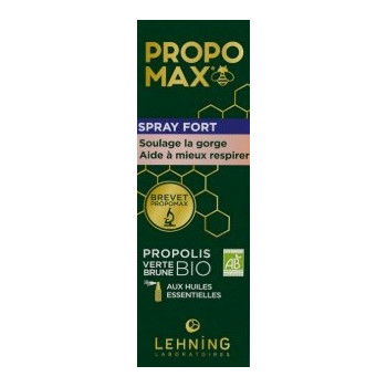 Propomax Spray Gorge Fort Bio 30ml Lehning
