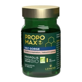 Propomax Nez Gorge Bio x40 gélules Lehning