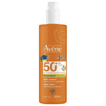 Spray Solaire Famille Résistant SPF50+ 400ml Avène