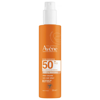 Spray Solaire SPF50 100% Invisible 200ml Avène
