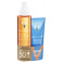 Capital Soleil Huile Invisible Protection Cellulaire SPF50+ 200ml + Lait Apaisant Après-Soleil 100ml Offert Vichy
