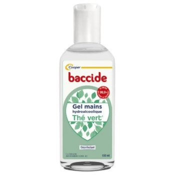 Baccide Gel Mains Hydroalcoolique Thé Vert 100ml