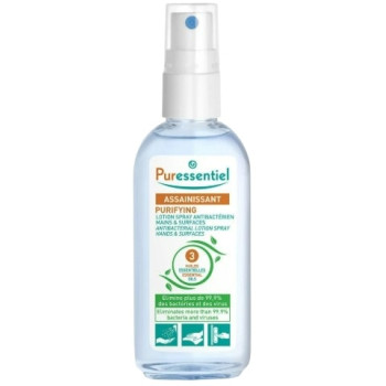 Assainissant Lotion Spray Antibactérien 80ml Puressentiel