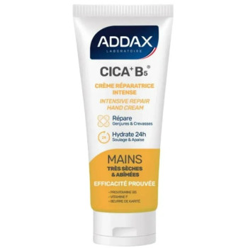 Cica+B5® Crème Mains Réparatrice Intense 50ml Addax