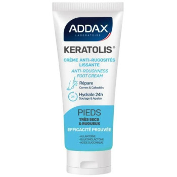 Keratolis® Crème Pieds Anti-Rugosités Lissante 50ml Addax