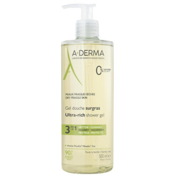 Gel douche Surgras 500ml A-Derma