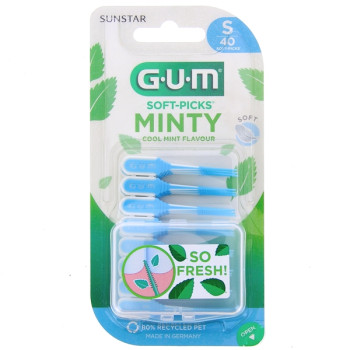 Bâtonnets Interdentaires Soft-Picks Comfort Flex Mint S x40 Gum