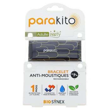 Bracelet anti-moustiques Adulte Party PARA'KITO