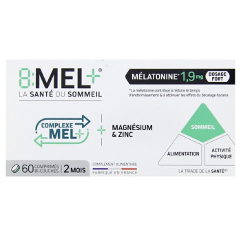 8:Mel + Mélatonine 1,9mg x60cpr