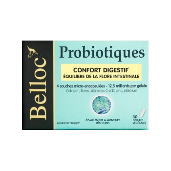 Belloc probiotiques x 30 gélules