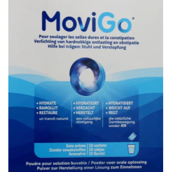 MoviGo Selles Dures et Constipation x10 sachets