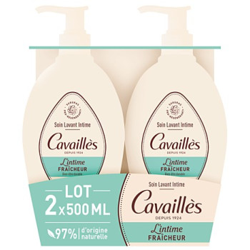 Soin Lavant Intime Fraîcheur 2x500ml Cavaillès