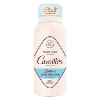 Mousse Intime Sans Rinçage Antibactérien 100ml Cavaillès