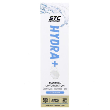 STC Nutrition Hydra+ Pastilles Effervescentes Neutre x20