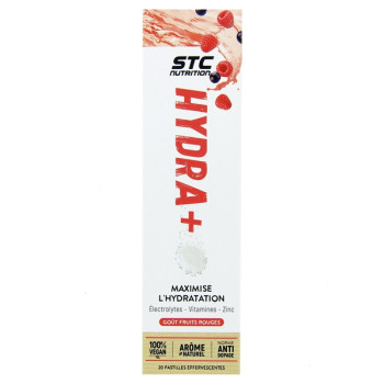 STC Nutrition Hydra+ Pastilles Effervescentes Fruits Rouges x20