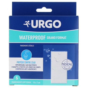 Pansements Stériles Waterproof Grand Format x5 Urgo