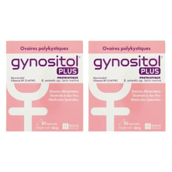 Gynositol Plus Ovaires Polykystiques 2x30 sachets Besins
