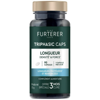 Triphasic Caps Longueur x90 capsules René Furterer