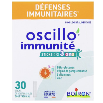 Oscillo Immunité Enfants x30 sticks Boiron