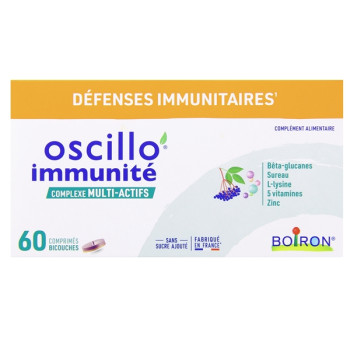 Oscillo Immunité Adultes x60cpr bicouches Boiron