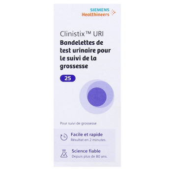 Clinistix Uri Bandelettes Test Urinaire Suivi Grossesse x25