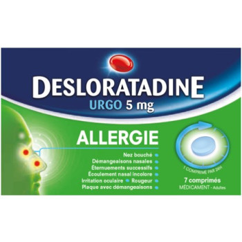 Urgo Desloratadine 5mg Allergie x7cpr