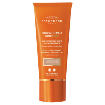 Bronz Repair Sunkissed Soin Protecteur Teinté Soleil Modéré 50ml Esthederm