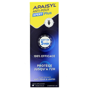 Apaisyl Anti-Poux Xpress Plus 200ml + Peigne
