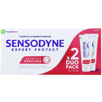 Dentifrice Sensibilité & Gencives 2x75ml Sensodyne