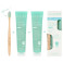 Dentifrice Soin Complet Menthe Bio 2x75ml + Brosse à Dents Offerte La Rosée