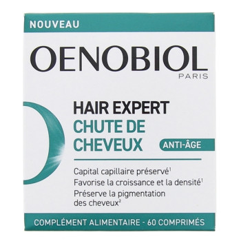 Oenobiol Hair Expert Chute de Cheveux Anti-Âge x60cpr