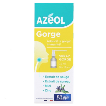 Azéol Spray Gorge 15ml Pileje