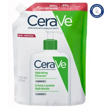 Crème Lavante Hydratante Éco-Recharge 473ml CeraVe