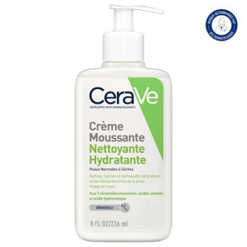 Crème Moussante Nettoyante Hydratante 236ml CeraVe