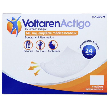VoltarenActigo Emplâtre Médicamenteux x7