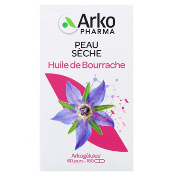 Arkogélules Huile de Bourrache x180 capsules Arkopharma