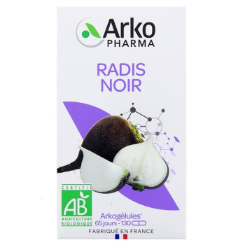 Arkogélules Radis noir BIO x130 gélules Arkopharma