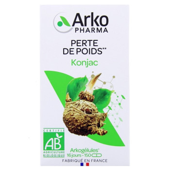 Arkogélules Konjac Bio x150 gélules Arkopharma