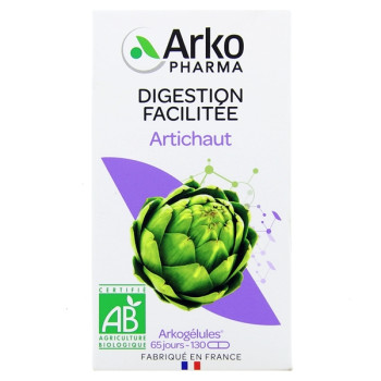 Arkogélules Artichaut Bio x130 gélules Arkopharma
