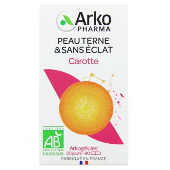 Arkogélules Carotte Bio x80 gélules Arkopharma