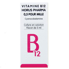 Vitamine B12 Horus collyre 0,05%...