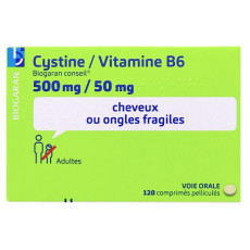 Cystine/Vitamine B6 Biogaran...
