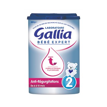 Gallia Bébé Expert AR 2ème âge 800g