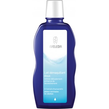 Lait démaquillant doux Hamamelis 100ml Weleda