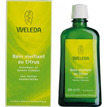 Bain vivifiant au citrus 200ml Weleda